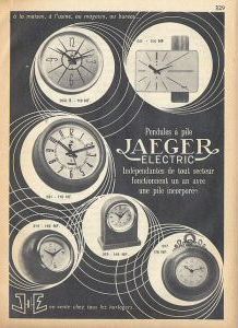 Publicit pour les montres Jaeger